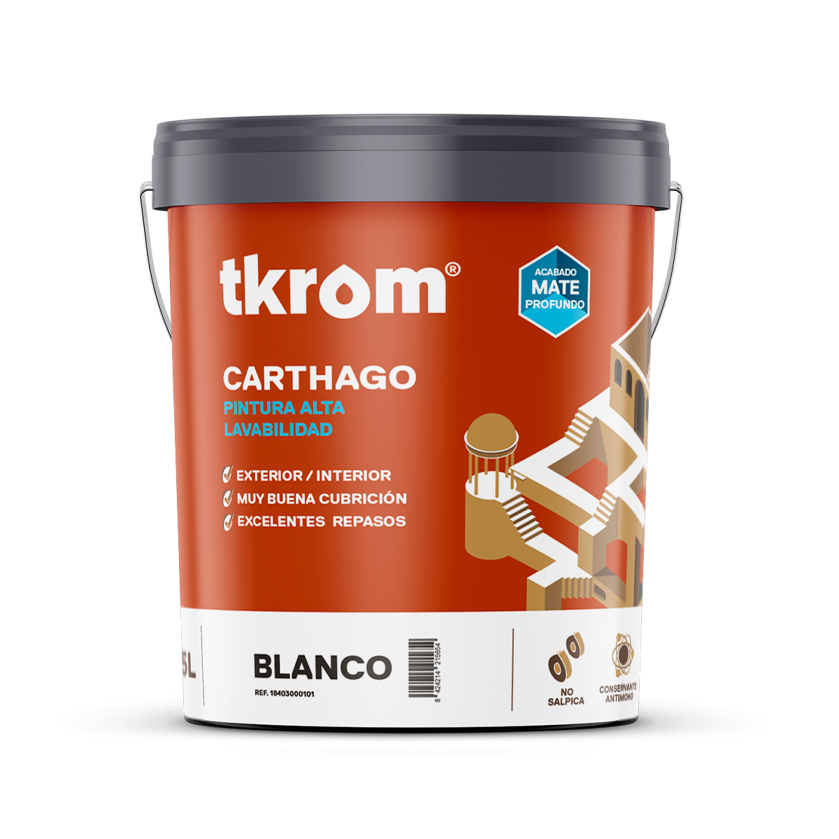 Carthago Peinture Pro Professionnel Blanc Particulier Batiment Tkrom So Cap Couleurs